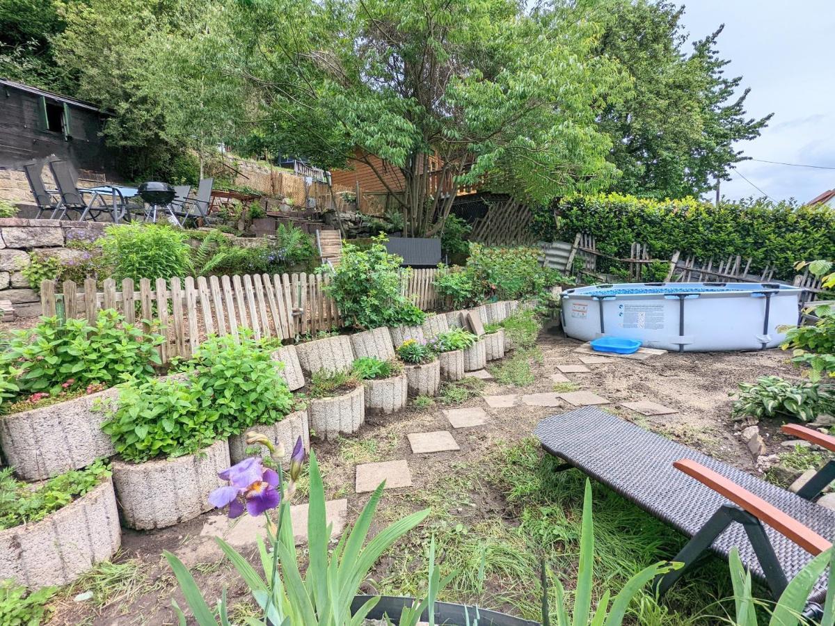 Urlaubsmagie - Bad Schandau Fusslaufig, Garten, Pool - R1 Rathmannsdorf Eksteriør billede