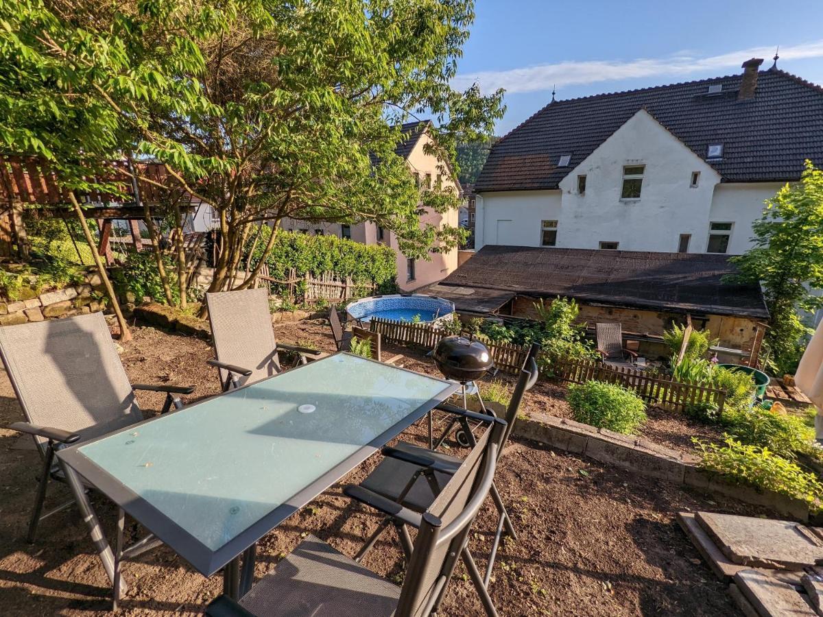 Urlaubsmagie - Bad Schandau Fusslaufig, Garten, Pool - R1 Rathmannsdorf Eksteriør billede