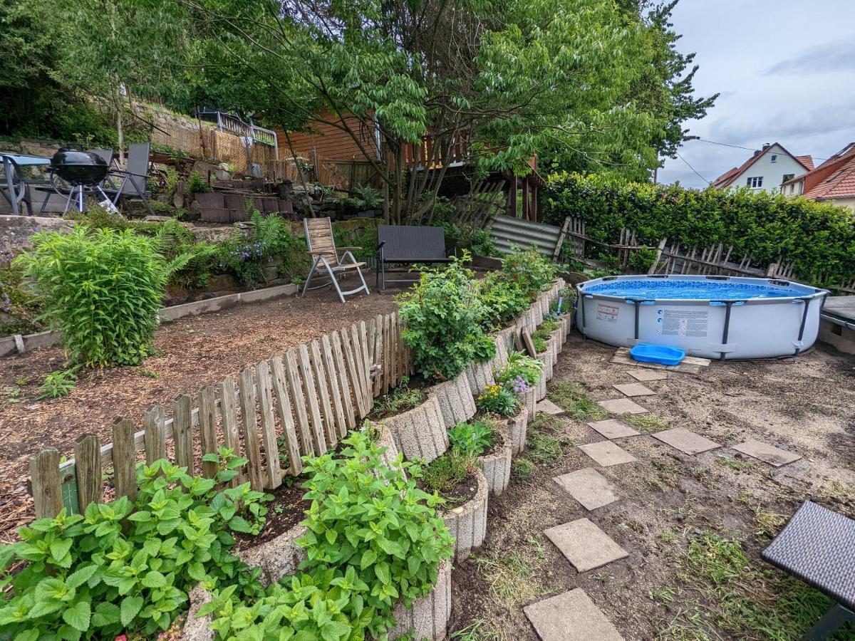 Urlaubsmagie - Bad Schandau Fusslaufig, Garten, Pool - R1 Rathmannsdorf Eksteriør billede